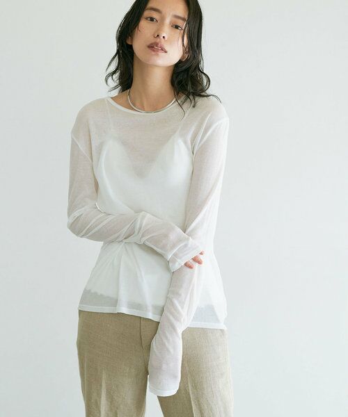 La nature linge】ロングスリーブTシャツ （カットソー