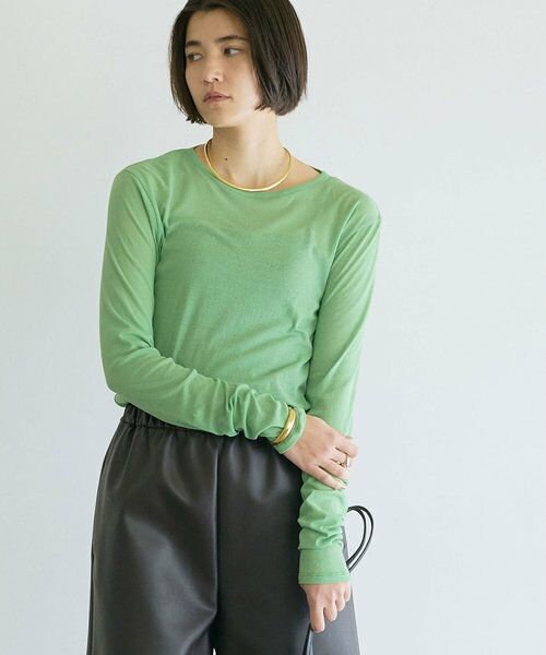 追加決定！》【La nature linge】ロングスリーブTシャツ （カットソー