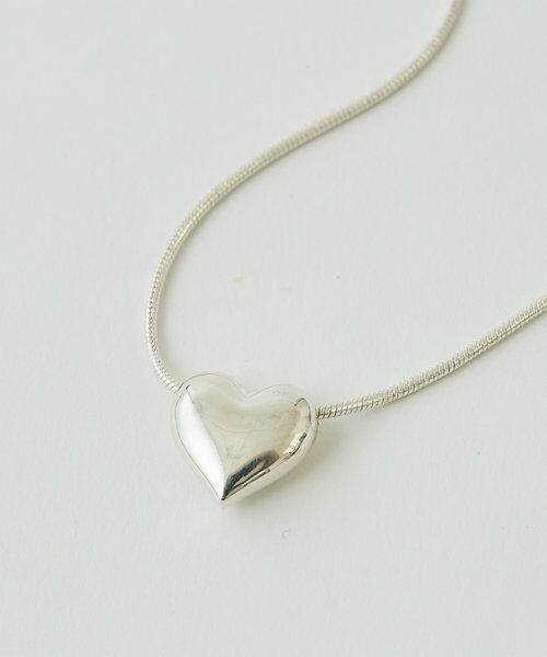 【Hoaw.】Heartネックレス/SILVER