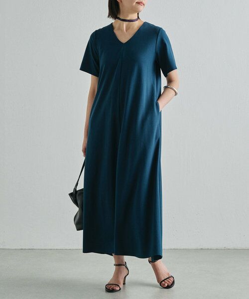 GALLARDAGALANTE / ガリャルダガランテ ロング・マキシ丈ワンピース | Vネックカットワンピース【オンラインストア限定商品】 | 詳細1
