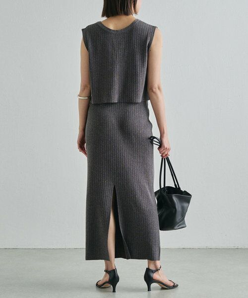 GALLARDAGALANTE / ガリャルダガランテ ミニ丈・ひざ丈ワンピース | ニットセットアップ【オンラインストア限定商品】 | 詳細19