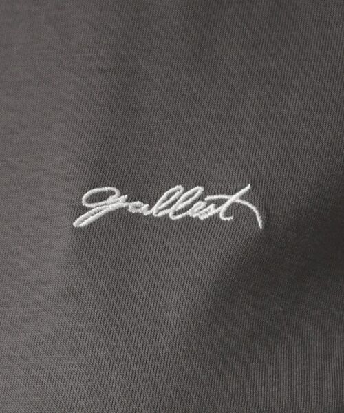 GALLEST / ギャレスト Tシャツ | ワンポイントロゴ胸刺繍Tシャツ | 詳細8