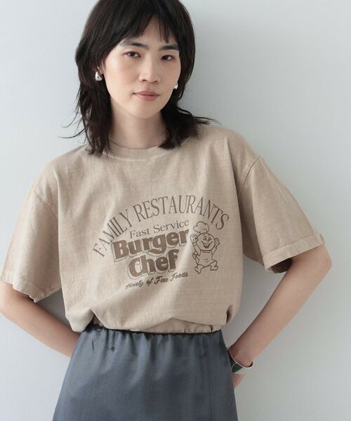 GALLEST / ギャレスト Tシャツ | 【GOOD ROCK SPEED】BurgerT Beige | 詳細6