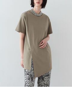 スリットロングTシャツ