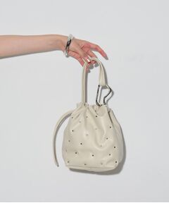 【LE VERNIS】スタッズ巾着BAG