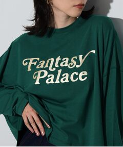 ヴィンテージロゴプリントロングTシャツ