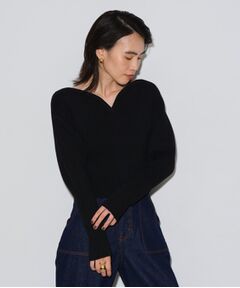 GALLEST / ギャレスト ニット・セーター | 【WEB限定】ボートVネックニット