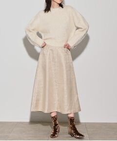 GALLEST / ギャレスト ロング・マキシ丈スカート | ジャカードフレアスカート