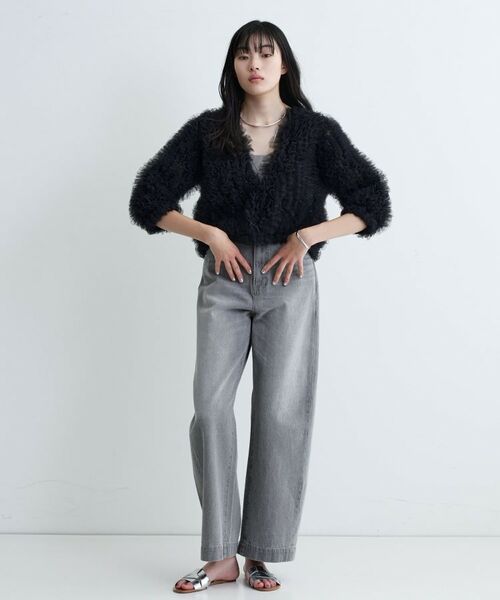 GALLEST / ギャレスト カーディガン・ボレロ | ボリュームチュールカーディガン | 詳細10