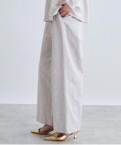 GALLEST / ギャレスト パンツ | 【セレモニー/セットアップ可能】フローラルジャカードパンツ