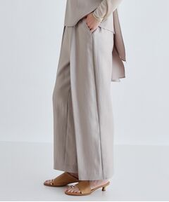 GALLEST / ギャレスト パンツ | 【セレモニー/セットアップ可能】タックストレートパンツ