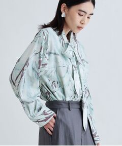 GALLEST / ギャレスト シャツ・ブラウス | ウォータープリントシャツ