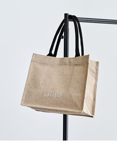 GALLEST / ギャレスト トートバッグ | 【A4サイズ収納・マチたっぷり】ジュートトートバッグ/エコバッグ