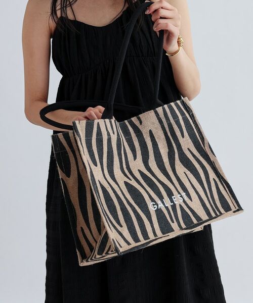 GALLEST / ギャレスト トートバッグ | 【A4サイズ収納・マチたっぷり】ジュートトートバッグ/エコバッグ | 詳細1