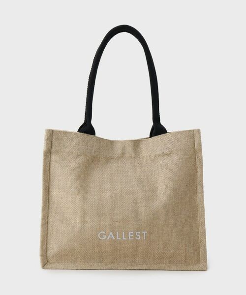 GALLEST / ギャレスト トートバッグ | 【A4サイズ収納・マチたっぷり】ジュートトートバッグ/エコバッグ | 詳細10