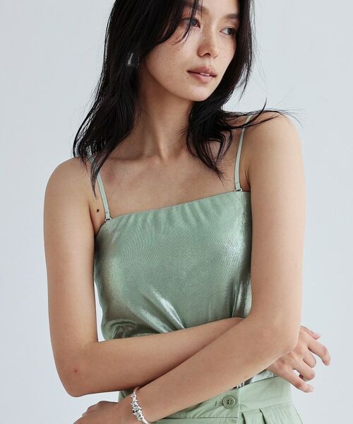 GALLEST / ギャレスト キャミソール・チューブトップ | シャイニーベアトップ（カップ付き） | 詳細10