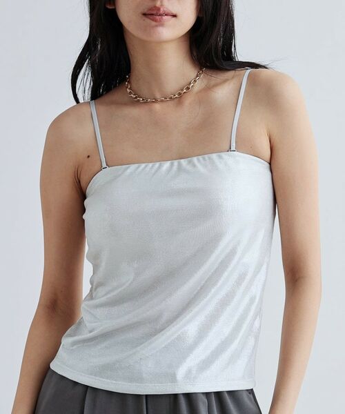 GALLEST / ギャレスト キャミソール・チューブトップ | シャイニーベアトップ（カップ付き） | 詳細13