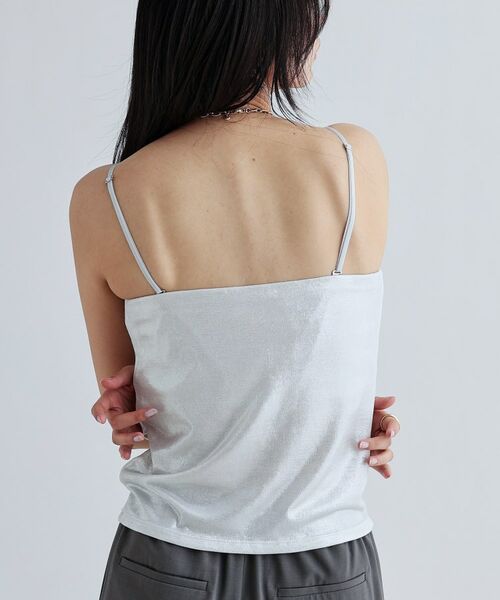GALLEST / ギャレスト キャミソール・チューブトップ | シャイニーベアトップ（カップ付き） | 詳細15