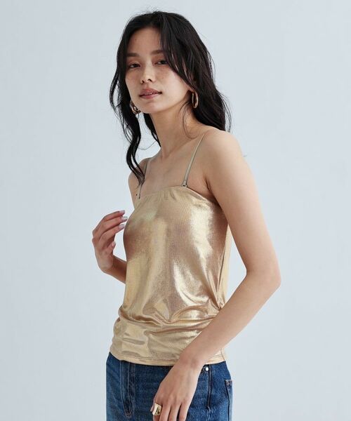 GALLEST / ギャレスト キャミソール・チューブトップ | シャイニーベアトップ（カップ付き） | 詳細2