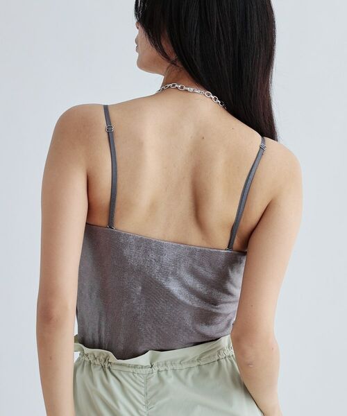 GALLEST / ギャレスト キャミソール・チューブトップ | シャイニーベアトップ（カップ付き） | 詳細8