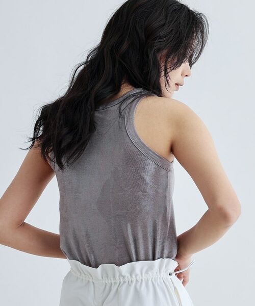 GALLEST / ギャレスト キャミソール・チューブトップ | シャイニーアメスリタンクトップ（カップ付き） | 詳細15