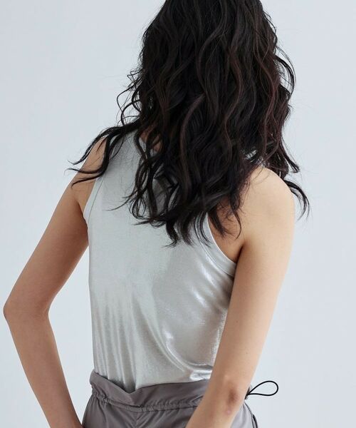GALLEST / ギャレスト キャミソール・チューブトップ | シャイニーアメスリタンクトップ（カップ付き） | 詳細6