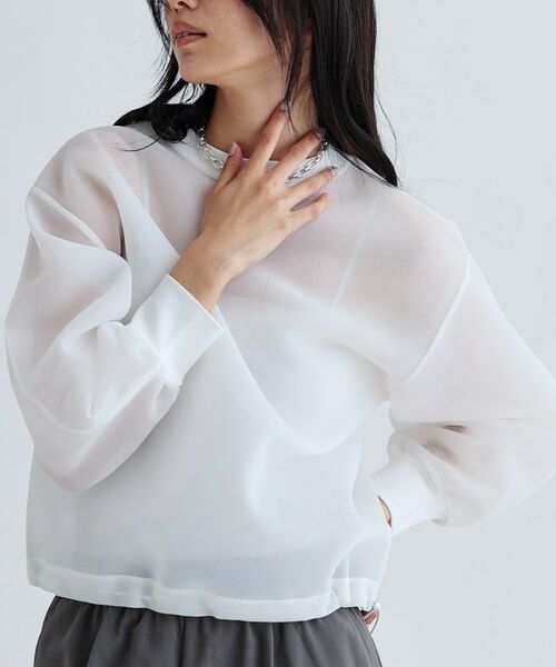 GALLEST/ギャレスト シアーダンボールトップス ホワイト(001) 38(M) GALLEST/ギャレスト シアーダンボールトップス ホワイト(001) 38(M)