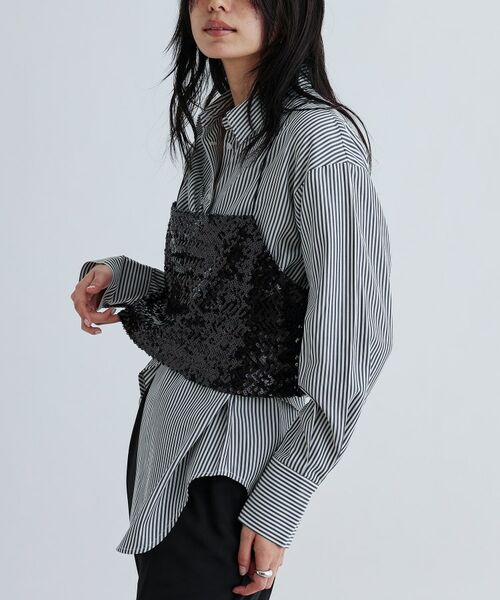 GALLEST / ギャレスト キャミソール・チューブトップ | スパンコールビスチェ | 詳細1