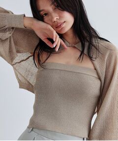 GALLEST / ギャレスト その他トップス | ビスチェポロアンサンブル