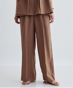 GALLEST / ギャレスト パンツ | 【セットアップ対応】イージーストレートワイドパンツ【カセット服／オケージョン／通勤】