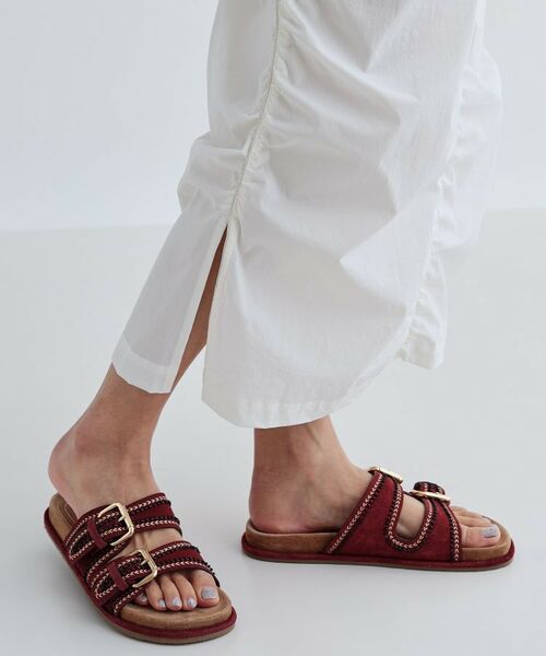 GALLEST / ギャレスト ロング・マキシ丈スカート | シャーリングナイロンスカート | 詳細21