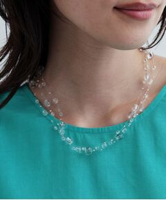 GALLEST / ギャレスト ネックレス・ペンダント・チョーカー | クリアビーズネックレス