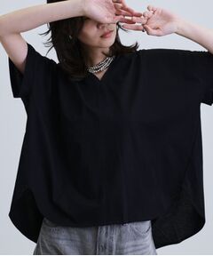 GALLEST / ギャレスト カットソー | ギャザーポンチョカットソー