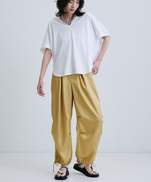 GALLEST / ギャレスト カットソー | ギャザーポンチョカットソー | 詳細1