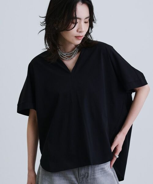 GALLEST / ギャレスト カットソー | ギャザーポンチョカットソー | 詳細14