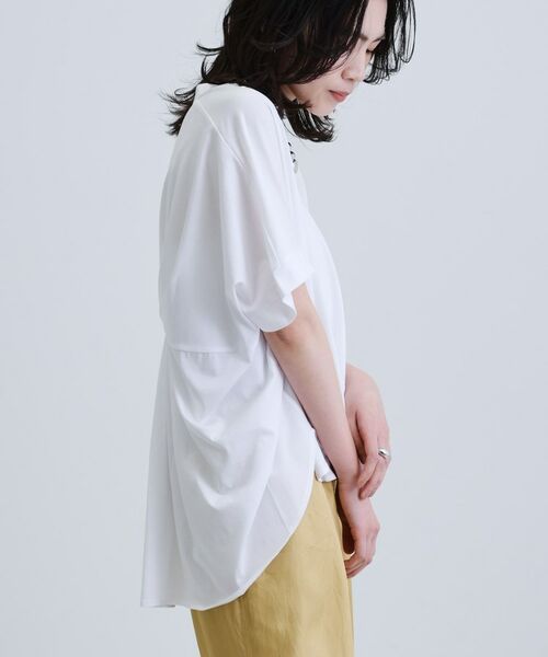 GALLEST / ギャレスト カットソー | ギャザーポンチョカットソー | 詳細4