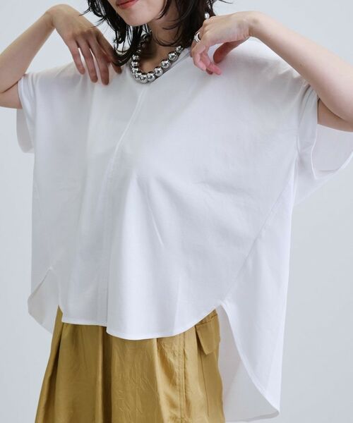 GALLEST / ギャレスト カットソー | ギャザーポンチョカットソー | 詳細7