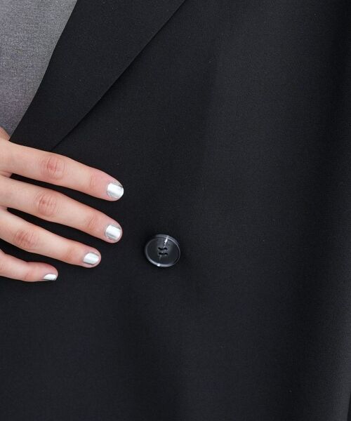 GALLEST / ギャレスト テーラードジャケット | 【セットアップ可】モードフィットダブルボタンジャケット【カセット服/オケージョン/通勤】 | 詳細18