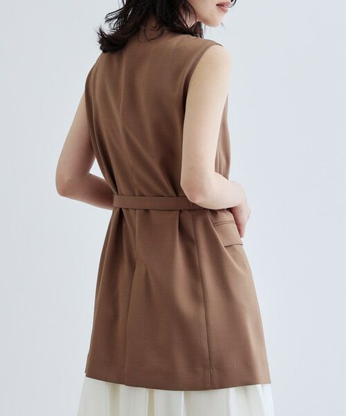 GALLEST / ギャレスト ベスト | 【セットアップ可】ナローベルテッドジレ【カセット服/オケージョン/通勤】 | 詳細10