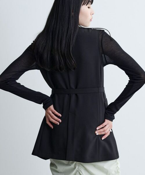 GALLEST / ギャレスト ベスト | 【セットアップ可】ナローベルテッドジレ【カセット服/オケージョン/通勤】 | 詳細16