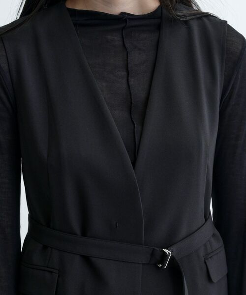 GALLEST / ギャレスト ベスト | 【セットアップ可】ナローベルテッドジレ【カセット服/オケージョン/通勤】 | 詳細20