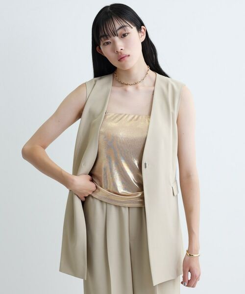 GALLEST / ギャレスト ベスト | 【セットアップ可】ナローベルテッドジレ【カセット服/オケージョン/通勤】 | 詳細29