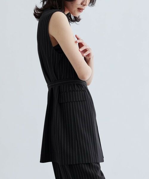 GALLEST / ギャレスト ベスト | 【セットアップ可】ナローベルテッドジレ【カセット服/オケージョン/通勤】 | 詳細3