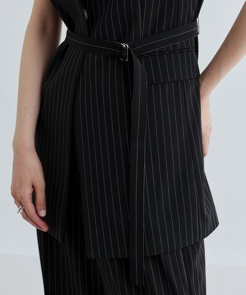 GALLEST / ギャレスト ベスト | 【セットアップ可】ナローベルテッドジレ【カセット服/オケージョン/通勤】 | 詳細6