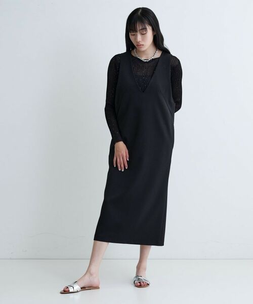 GALLEST / ギャレスト ロング・マキシ丈ワンピース | バックシャンジャンドレ | 詳細1