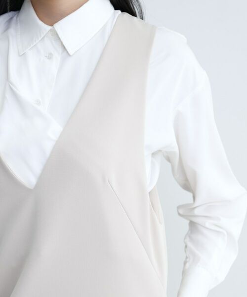 GALLEST / ギャレスト ロング・マキシ丈ワンピース | バックシャンジャンドレ | 詳細11