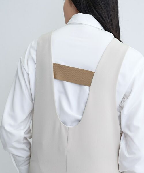 GALLEST / ギャレスト ロング・マキシ丈ワンピース | バックシャンジャンドレ | 詳細12