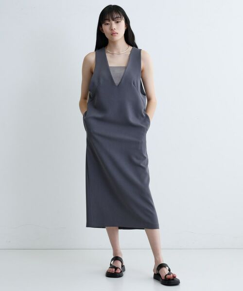 GALLEST / ギャレスト ロング・マキシ丈ワンピース | バックシャンジャンドレ | 詳細19