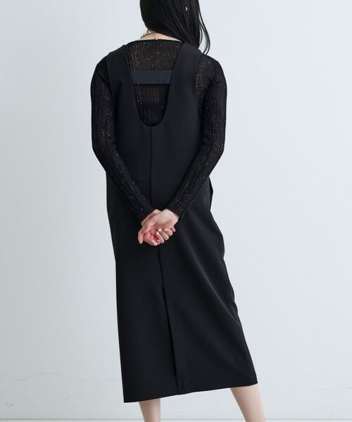 GALLEST / ギャレスト ロング・マキシ丈ワンピース | バックシャンジャンドレ | 詳細4