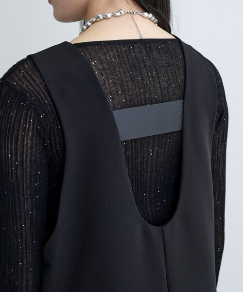 GALLEST / ギャレスト ロング・マキシ丈ワンピース | バックシャンジャンドレ | 詳細6